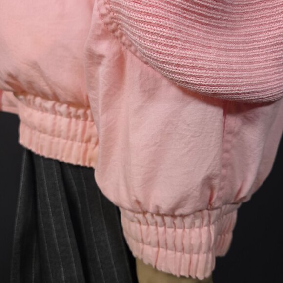 Vintage 80s Pastel Pink Puffer Ski Jacket Coat size M Fairy Harajuku Kawaiii - Picture 5 of 10